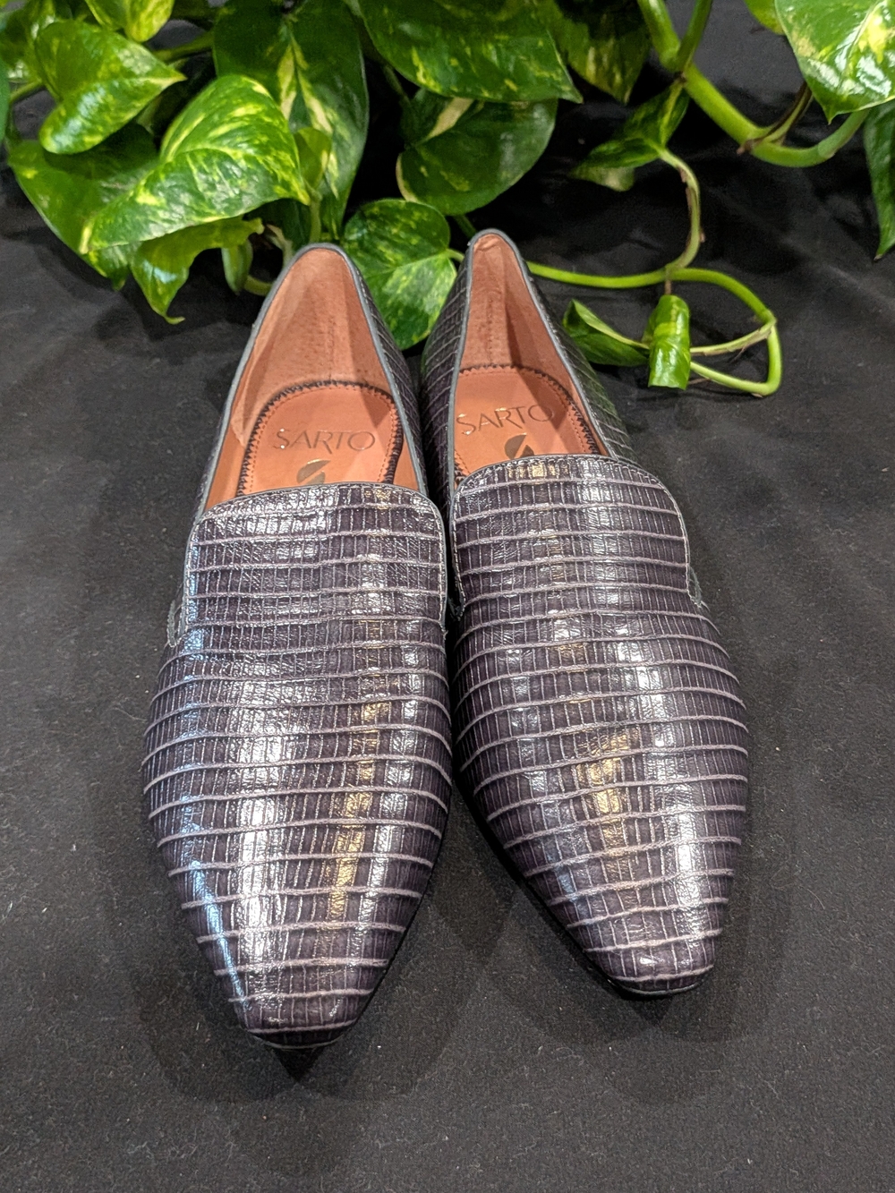 Sarto by Franco Sarto Parma Women's Black Slip-On Loafers